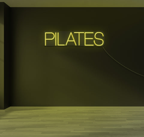 PILATES LED Neon Sign