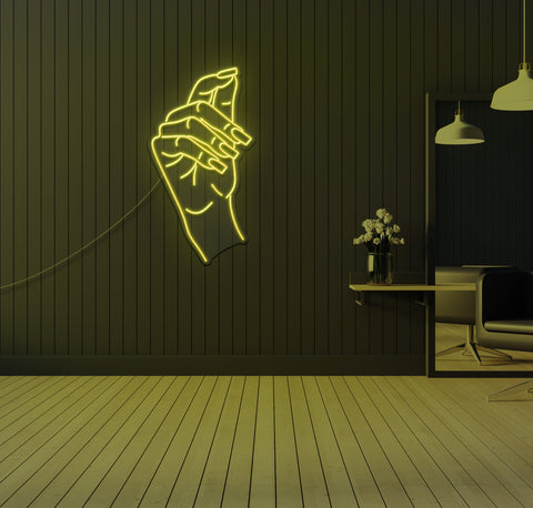 Finished Nails LED Neon Sign