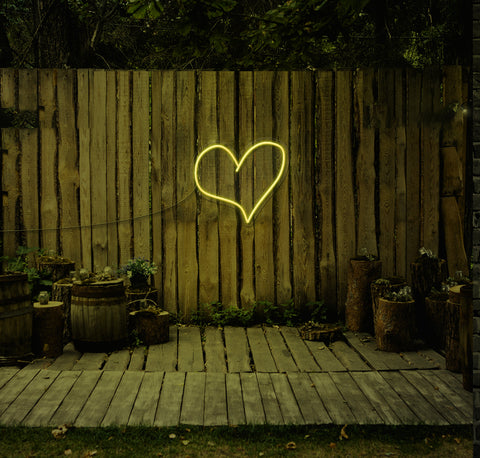 Heart LED Neon Sign