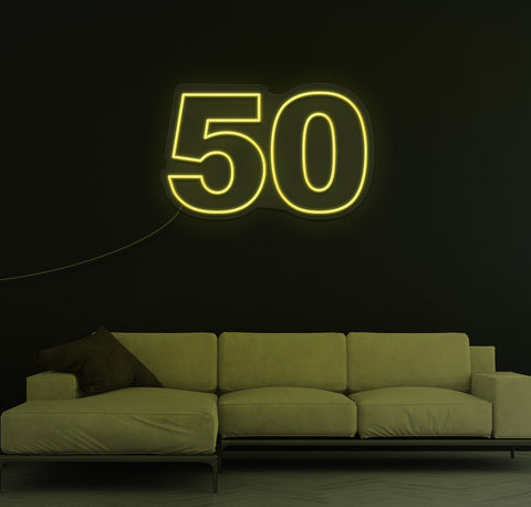 50 LED Neon Sign