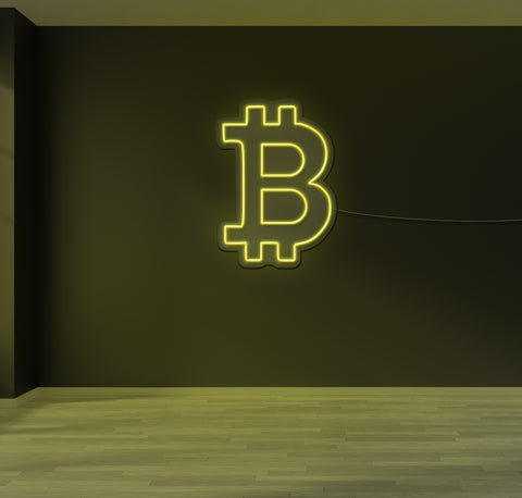 Bitcoin LED Neon Sign
