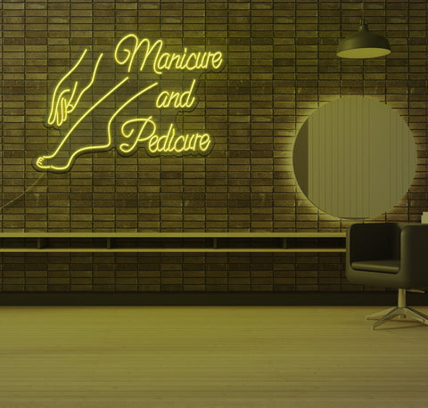 Manicure and Pedicure LED Neon Sign