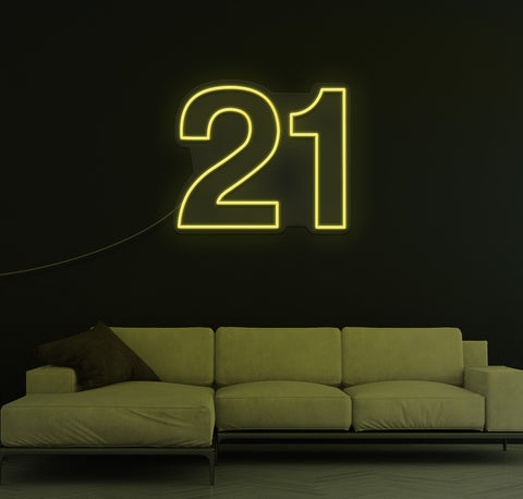 21 LED Neon Sign