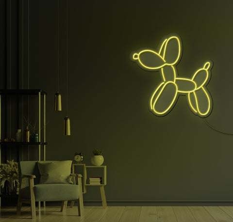 Balloon Dog LED Neon Sign