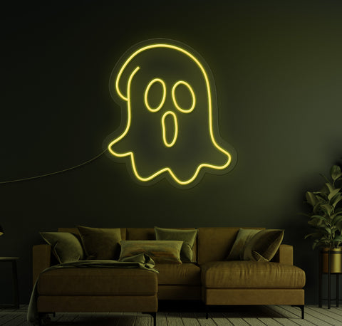Balaclava Ghost LED Neon Sign
