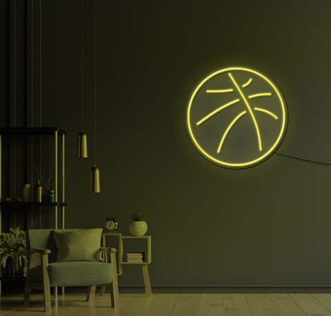Basketball LED Neon Sign