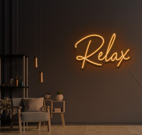 Relax LED Neon Sign