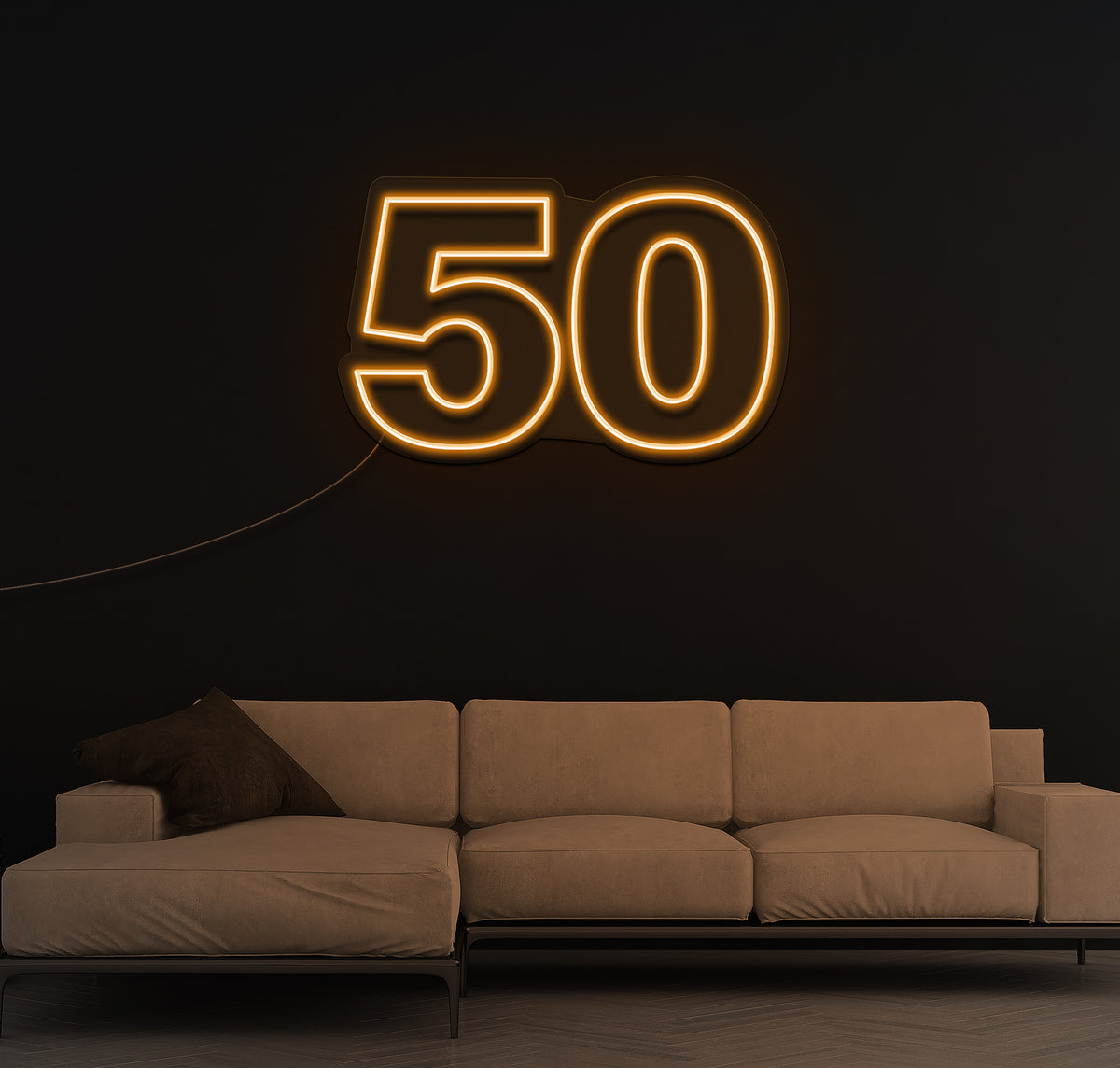 50 LED Neon Sign