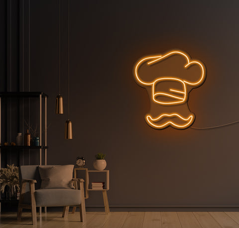 Chefs Hat LED Neon Sign