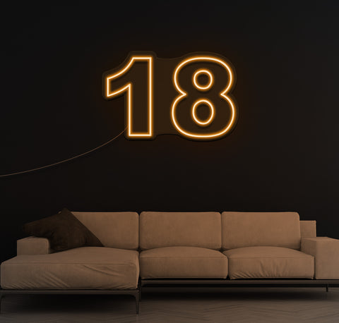 18 LED Neon Sign
