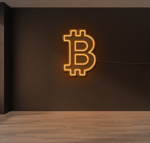 Bitcoin LED Neon Sign