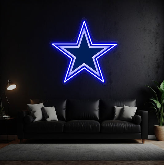 Dallas American Football LED Neon Sign