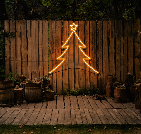 Christmas Tree LED Neon Sign