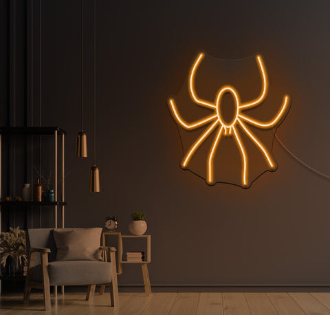 Simple Spider LED Neon Sign