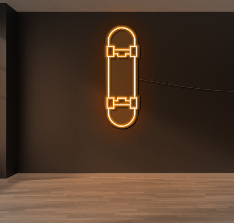 Skateboard LED Neon Sign