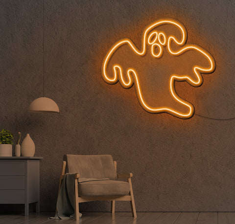 Ghost One LED Neon Sign