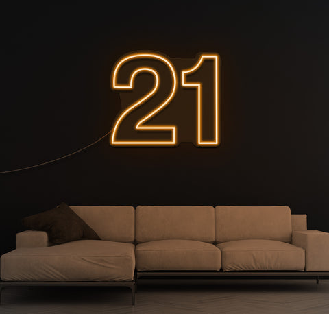 21 LED Neon Sign