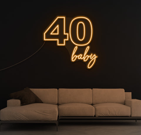 40 Baby LED Neon Sign
