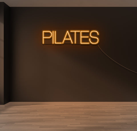PILATES LED Neon Sign
