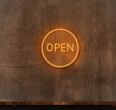 Open LED Neon Sign