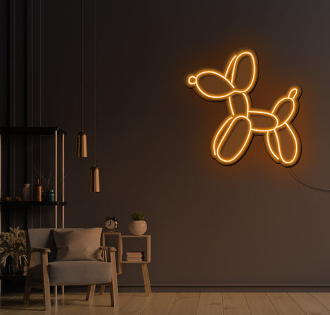 Balloon Dog LED Neon Sign