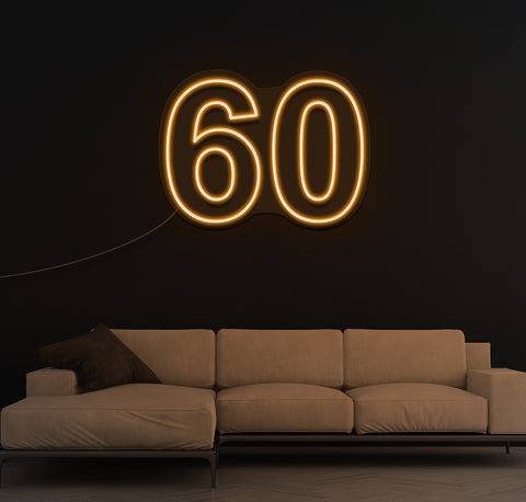 60 LED Neon Sign
