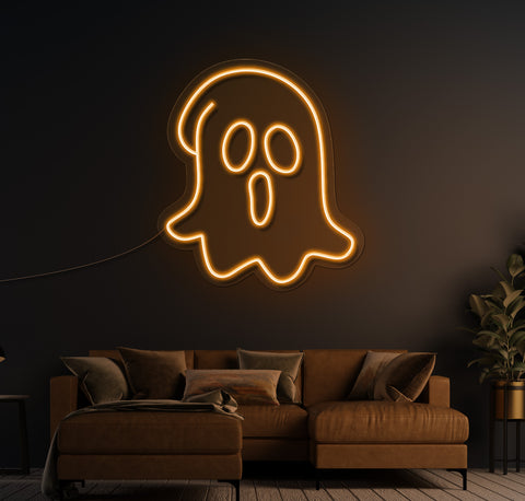 Balaclava Ghost LED Neon Sign