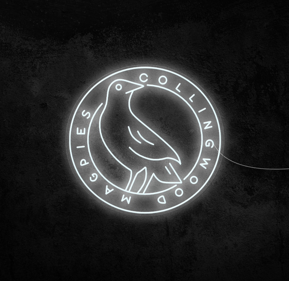 Cwood Magpies LED Neon Sign