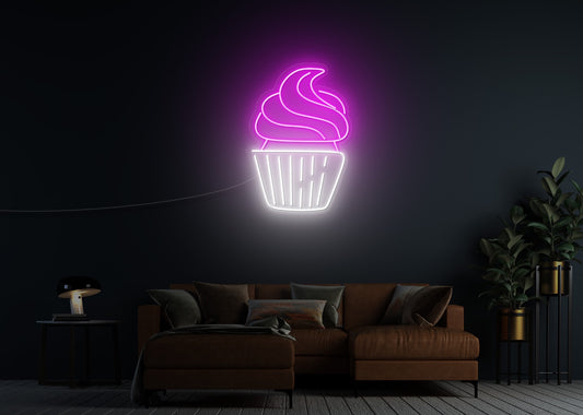 Cup Cake LED Neon Sign