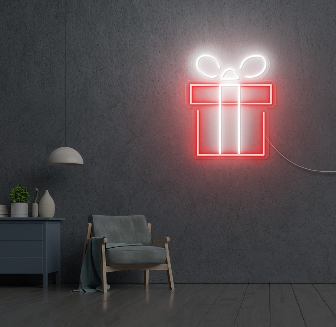 Present LED Neon Sign