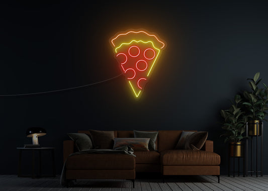 Pizza Slice LED Neon Sign