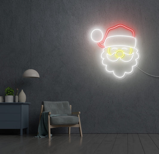Father Xmas LED Neon Sign