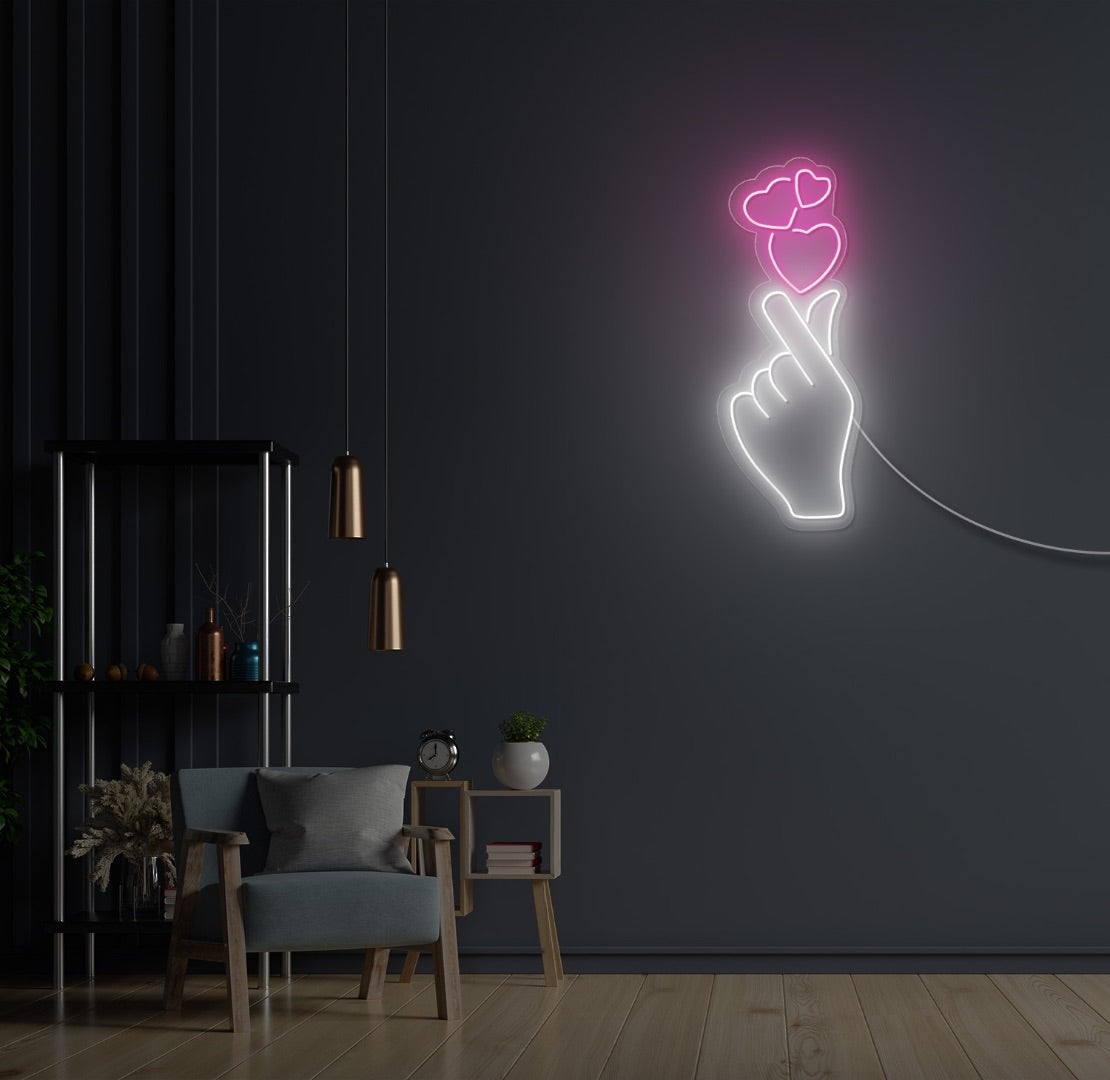 Pinch My Heart LED Neon Sign