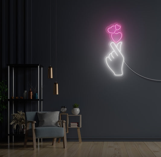 Pinch My Heart LED Neon Sign