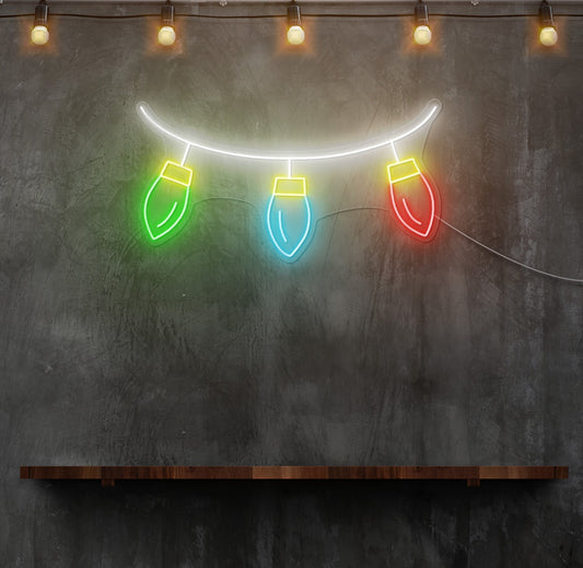 Xmas Lights LED Neon Sign