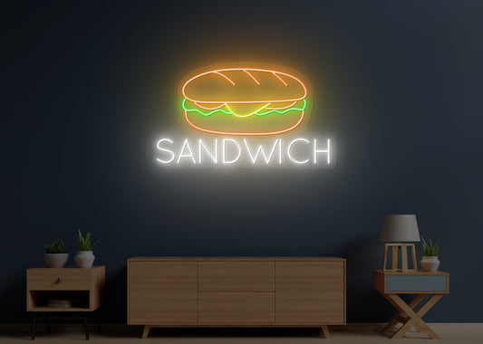 Sandwich LED Neon Sign