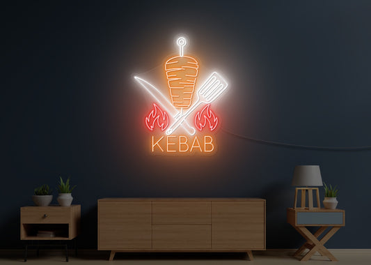 Kebab LED Neon Sign