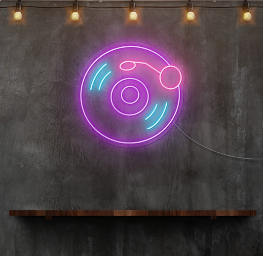 Vinyl Deck LED Neon Sign