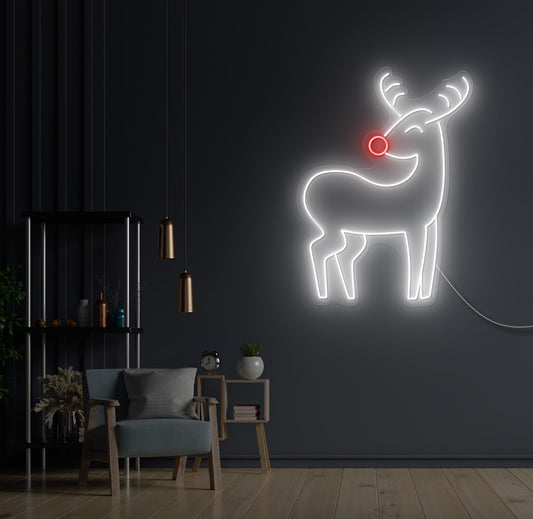 Rudolf LED Neon Sign