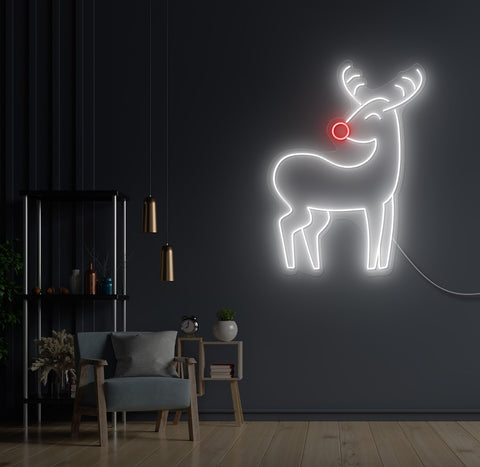Rudolf LED Neon Sign