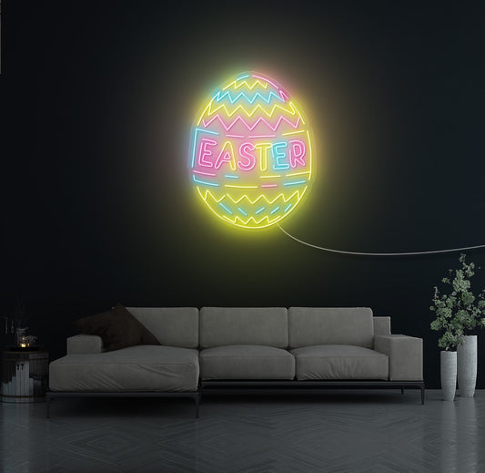 Easter Egg LED Neon Sign