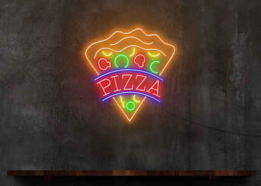 Pizza LED Neon Sign